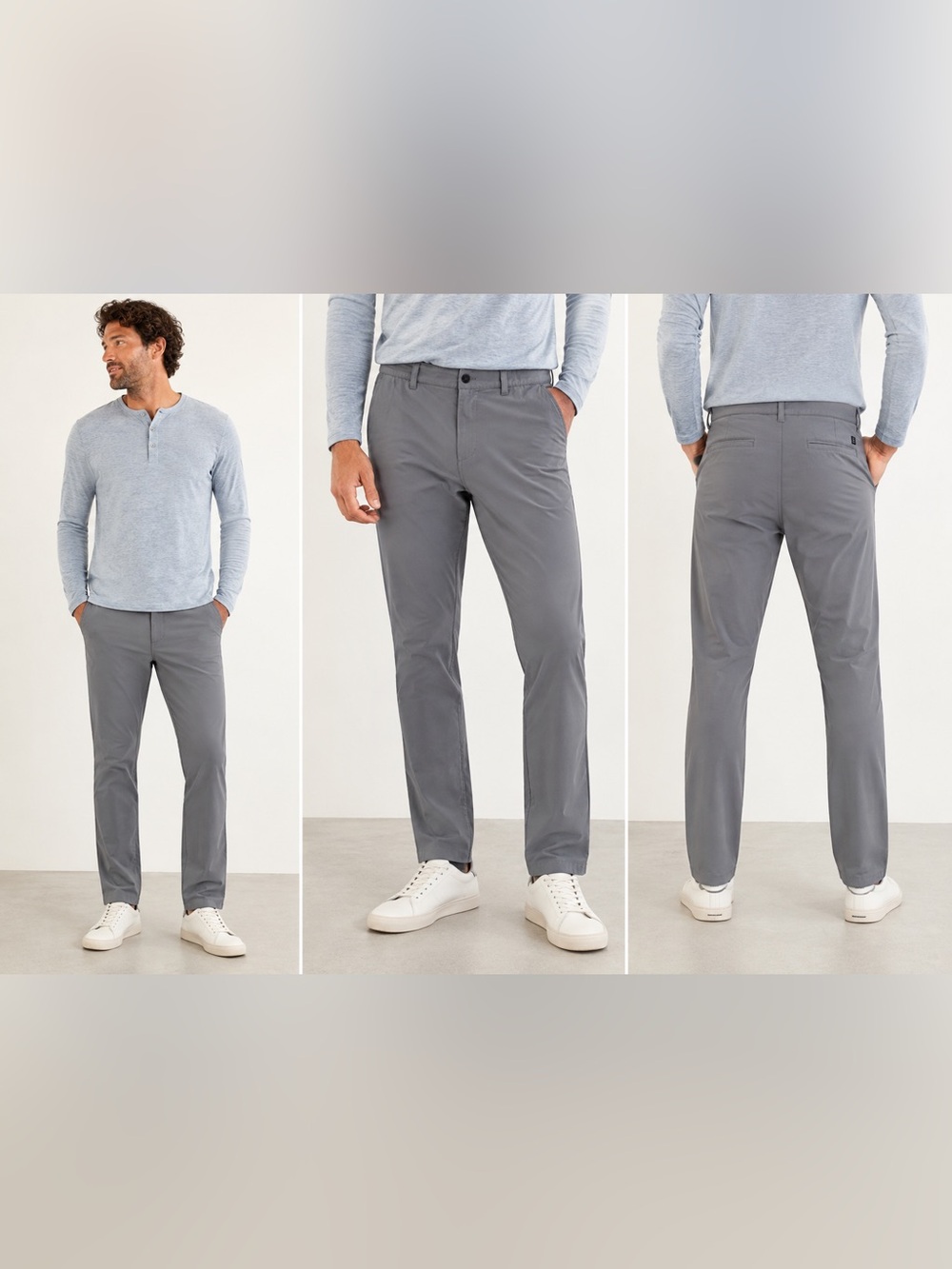 Free Fly Tradewind Pants | Gray Performance Stretch Chinos